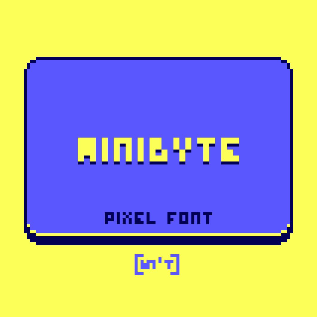 WNT MiniByte [4x3px] — Pixel Font by WQON Type